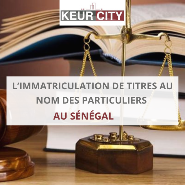 immatriculation foncière au sénégal