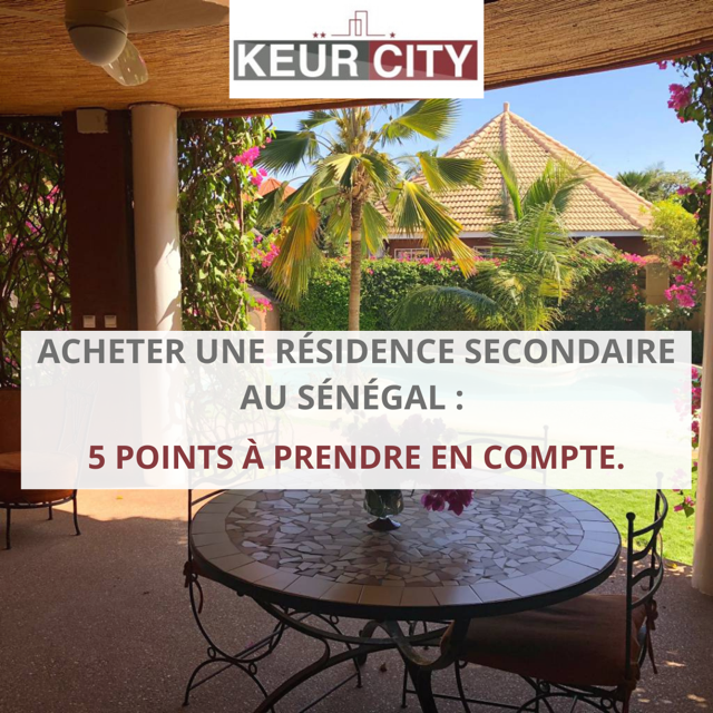 résidence secondaire sénégal