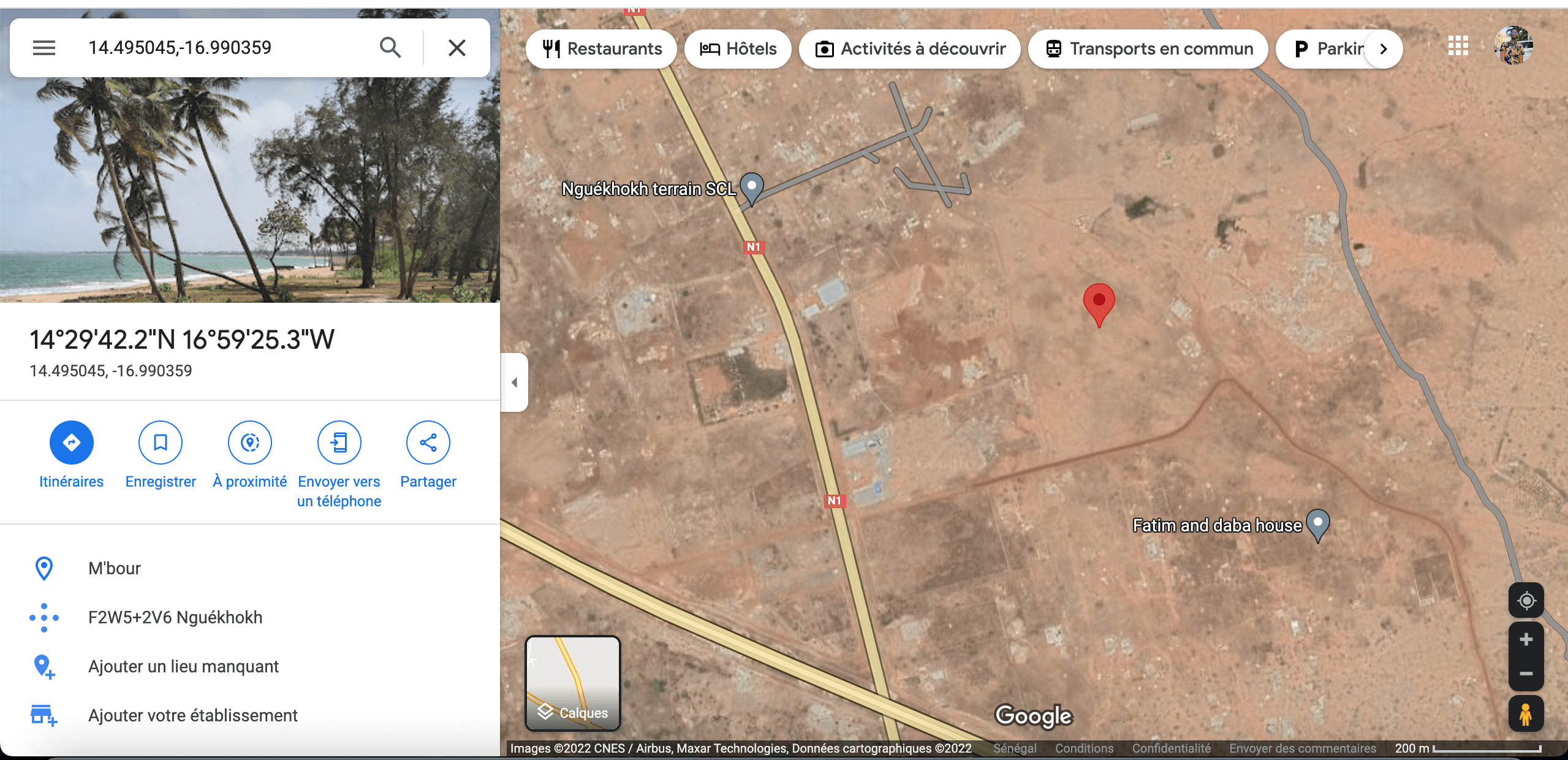 terrain a vendre a mbour